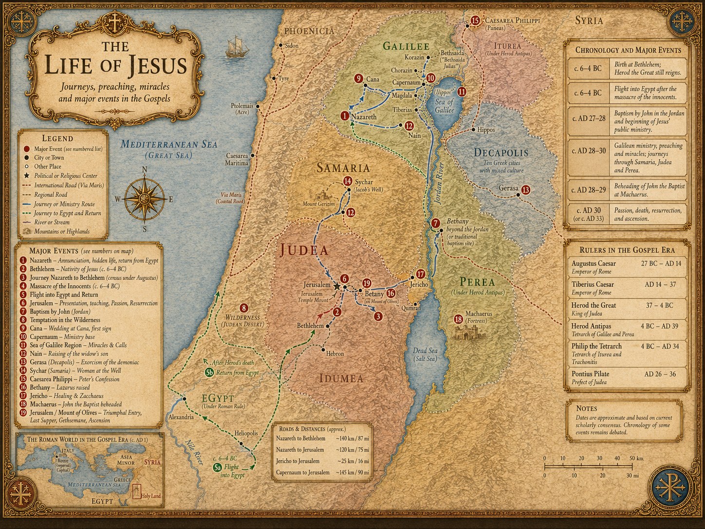 The Holy Land in the Time of Christ